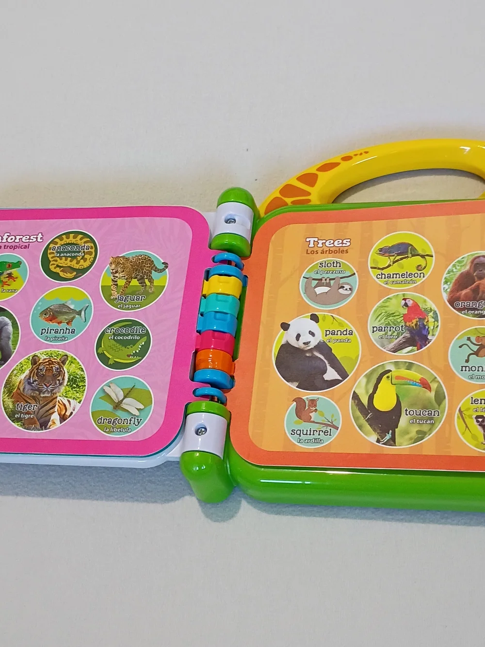 LeapFrog 100 Animals Book - Bilingual English/Spanish Interactive Toy